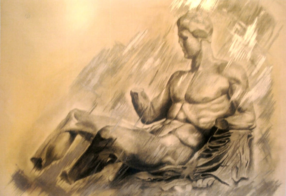Αναφορά VIII / μολύβι σε χαρτί, 70x50εκ. – ιδιωτική συλλογή