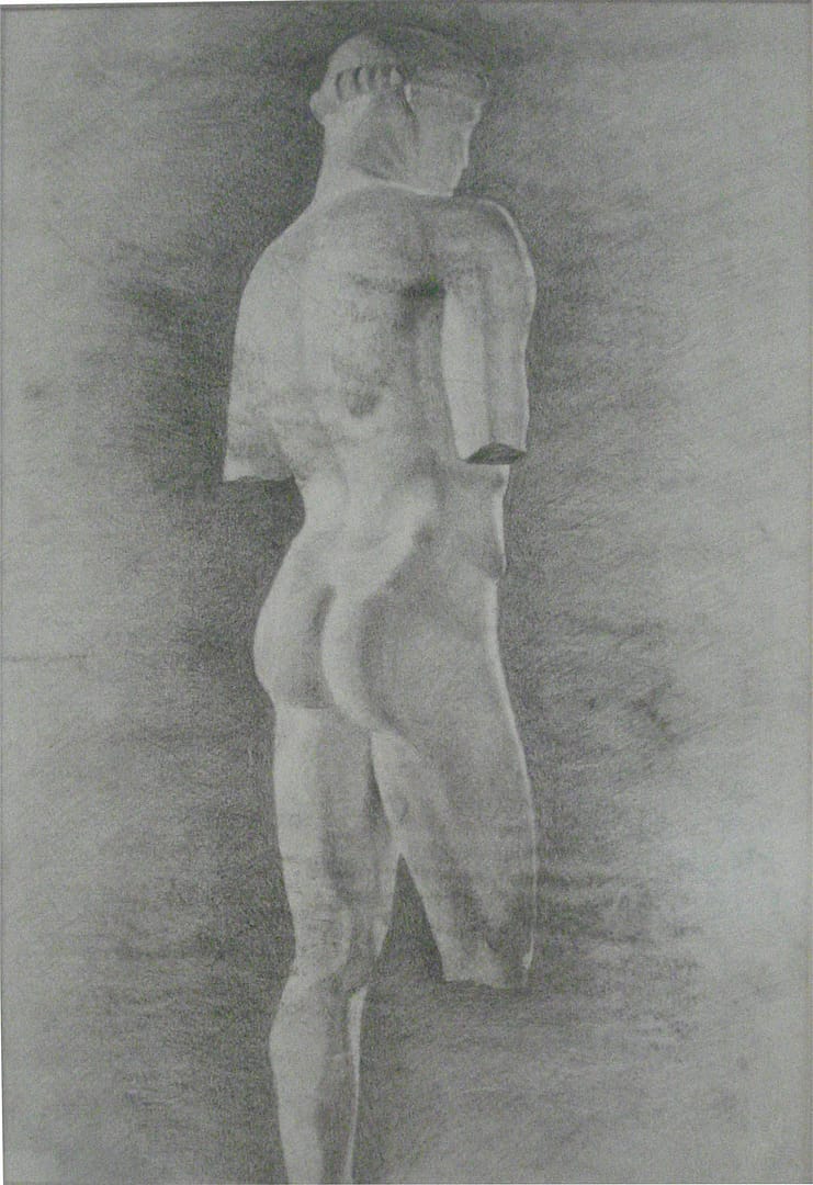 Αναφορά ΙΙΙ  (2002) / μολύβι σε χαρτί, 35x50εκ. – ιδιωτική συλλογή