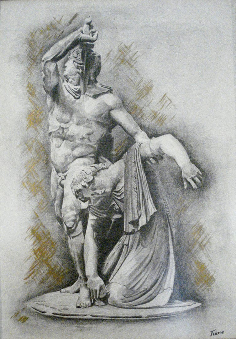 Αναφορά VI(2006) / μολύβι σε χαρτί, 50x70 εκ. – ιδιωτική συλλογή