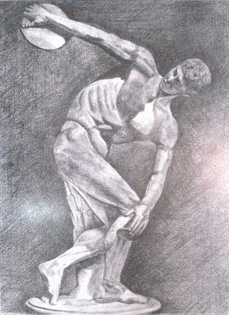 Αναφορά IV  (2002) / μολύβι σε χαρτί, 25x34 εκ.– ιδιωτική συλλογή
