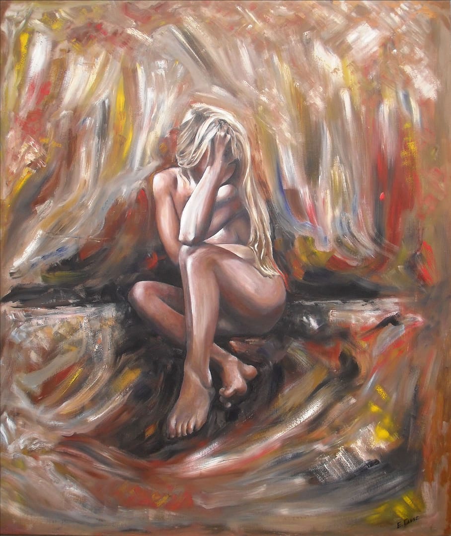 Πέρασμα (2013) / λάδι σε μουσαμά, 113x134εκ.